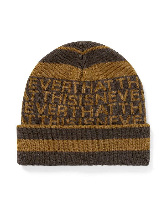 Striped Jacquard Beanie
