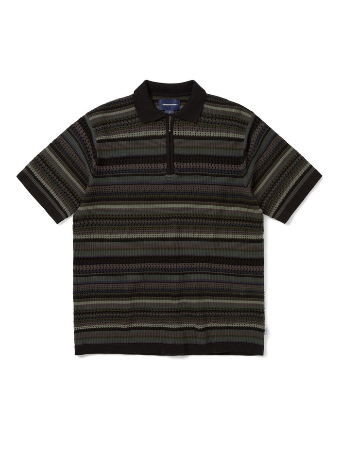 Striped S/S KnIt Polo