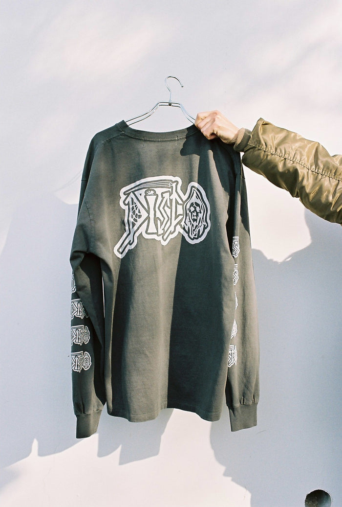 Sun-faded DISCO L/S Tee / CONNIE COSTAS x FIFTH