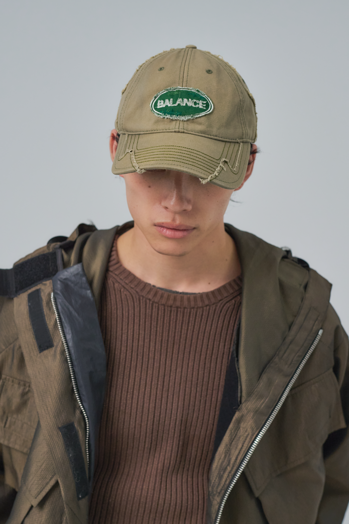 Sun Faded Distressed Cap / FIFTH x Balance