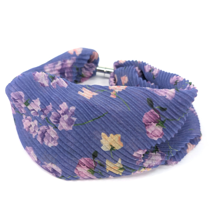 Sweet Pea - Indigo - Magnetic Neck Scarf - Exclusive Design