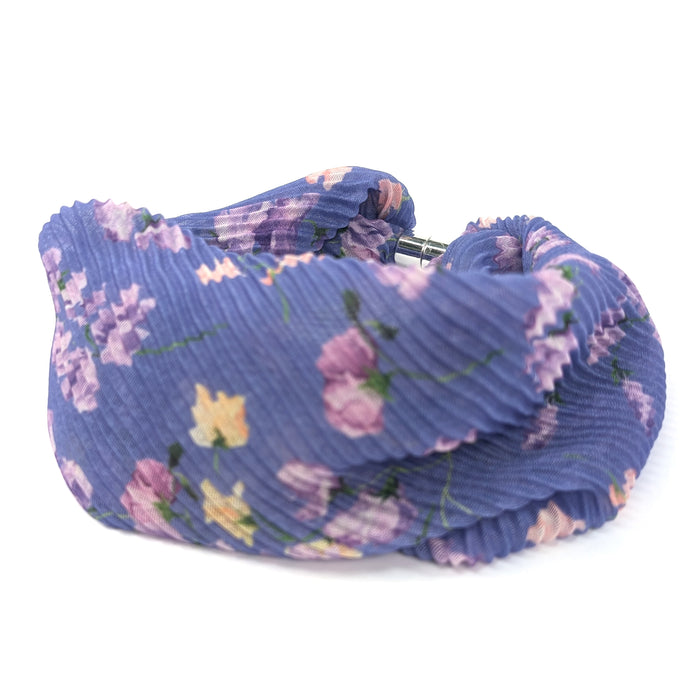 Sweet Pea - Indigo - Magnetic Neck Scarf - Exclusive Design
