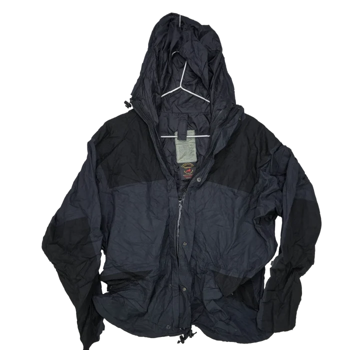 Tacs-Ops II Black Wet Weather Parka - XLarge - Army & Outdoors - Parkas