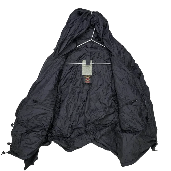 Tacs-Ops II Black Wet Weather Parka - XLarge - Army & Outdoors - Parkas