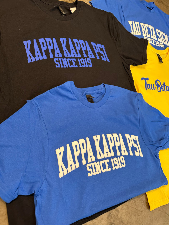TBS KKPsi - 3D Puff Ink Tees