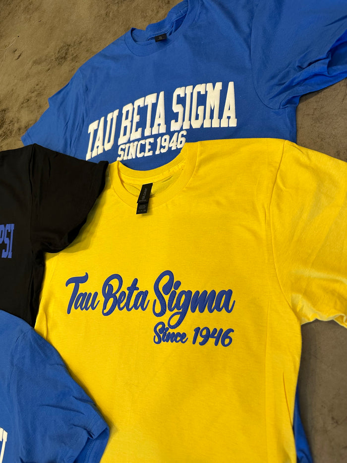 TBS KKPsi - 3D Puff Ink Tees