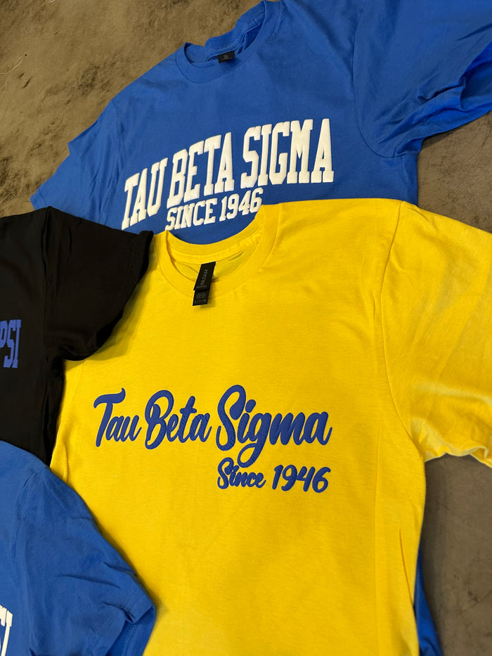 TBS KKPsi - 3D Puff Ink Tees
