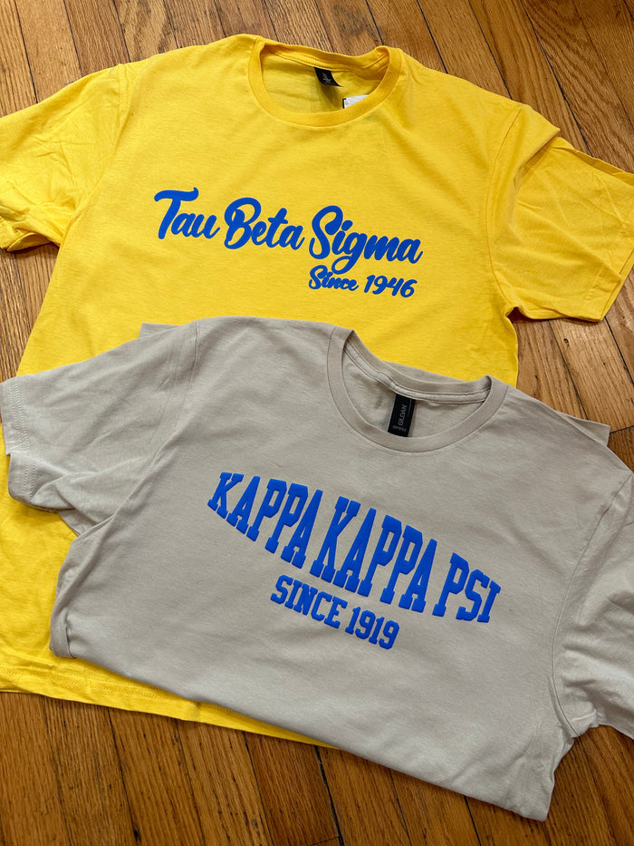 TBS KKPsi - 3D Puff Ink Tees