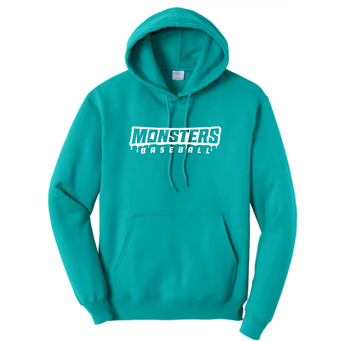 Teal Hoodie - Monsters Baseball