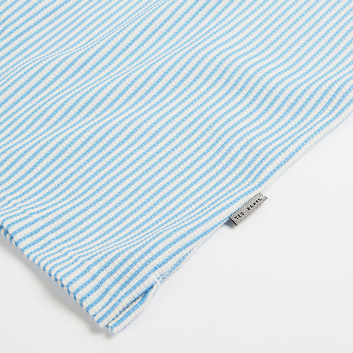 Ted Baker - RAMENN SS Striped Shirt in Blue - Nigel Clare