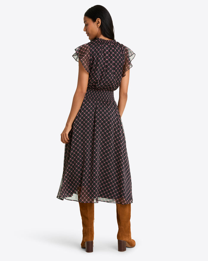 Tenille Dress in Crinkle Chiffon