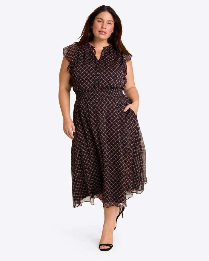 Tenille Dress in Crinkle Chiffon