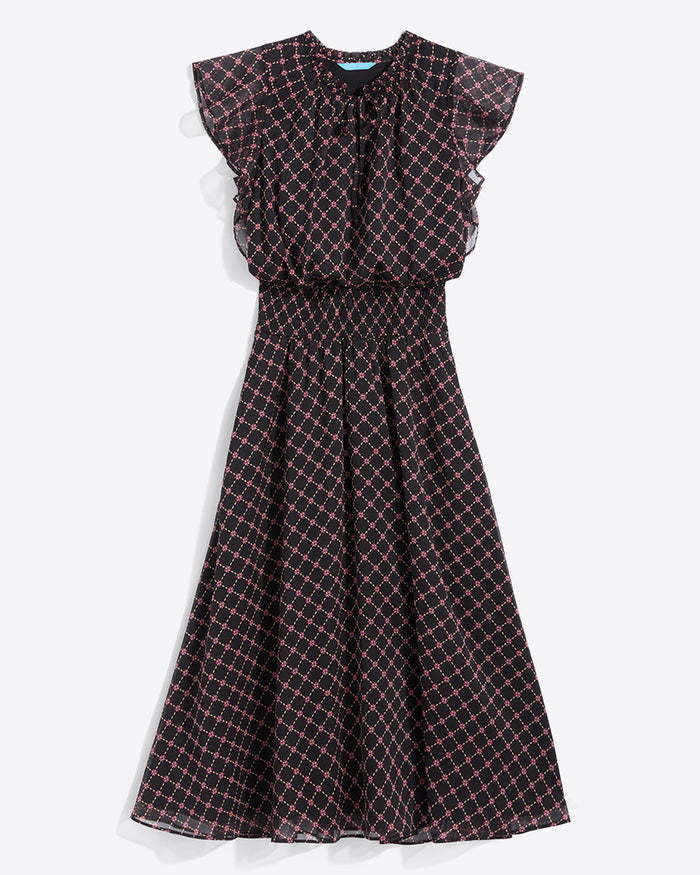 Tenille Dress in Crinkle Chiffon