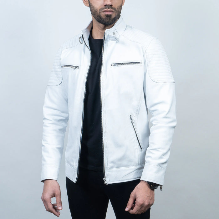 XS / White / Leather