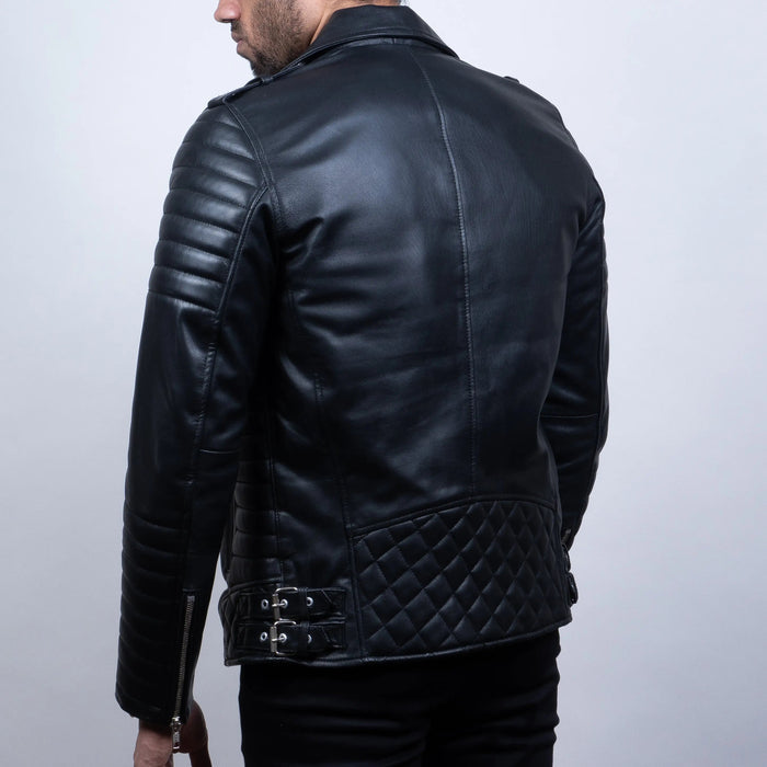 Titan Jacket - SALE Black - Nappa Leather