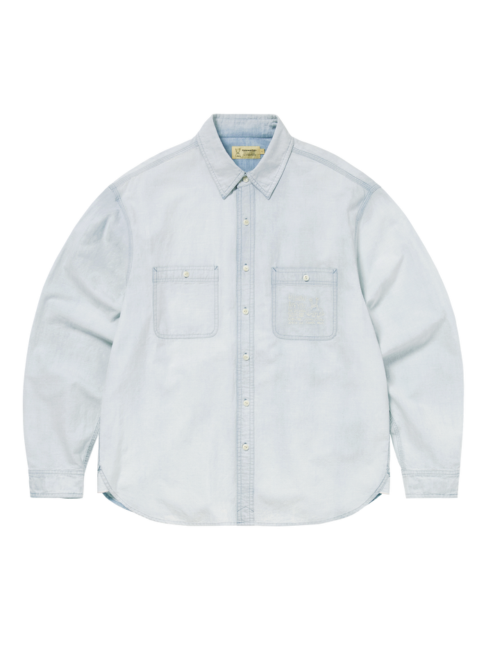 TNT Daniel Johnston Faded Chambray Shirt