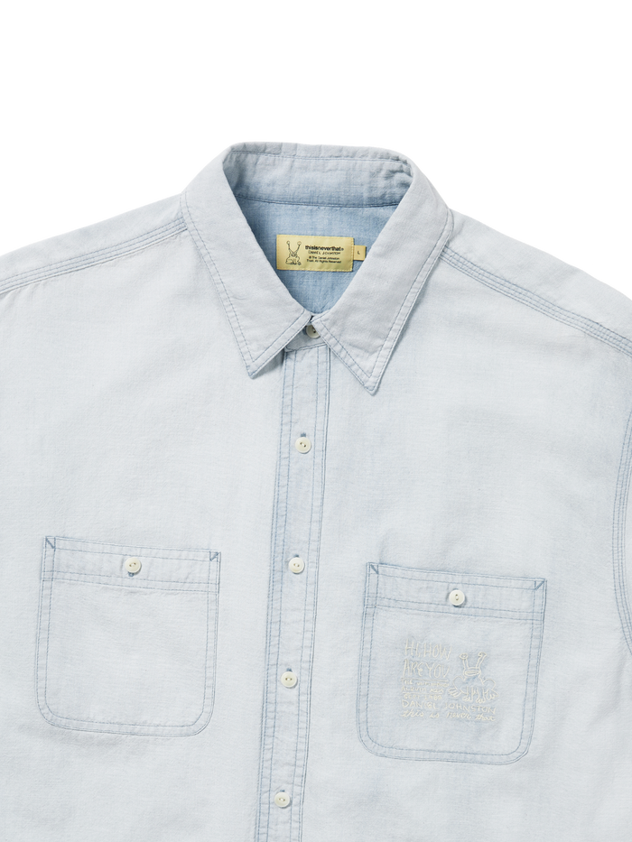 TNT Daniel Johnston Faded Chambray Shirt