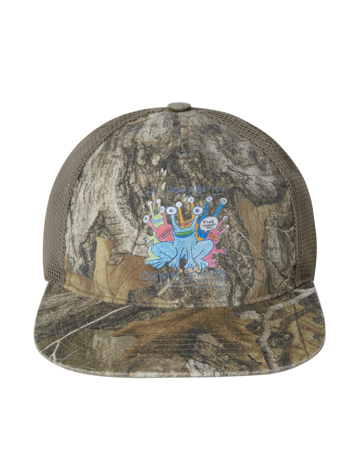 TNT Daniel Johnston Frogs Mesh Trucker Cap