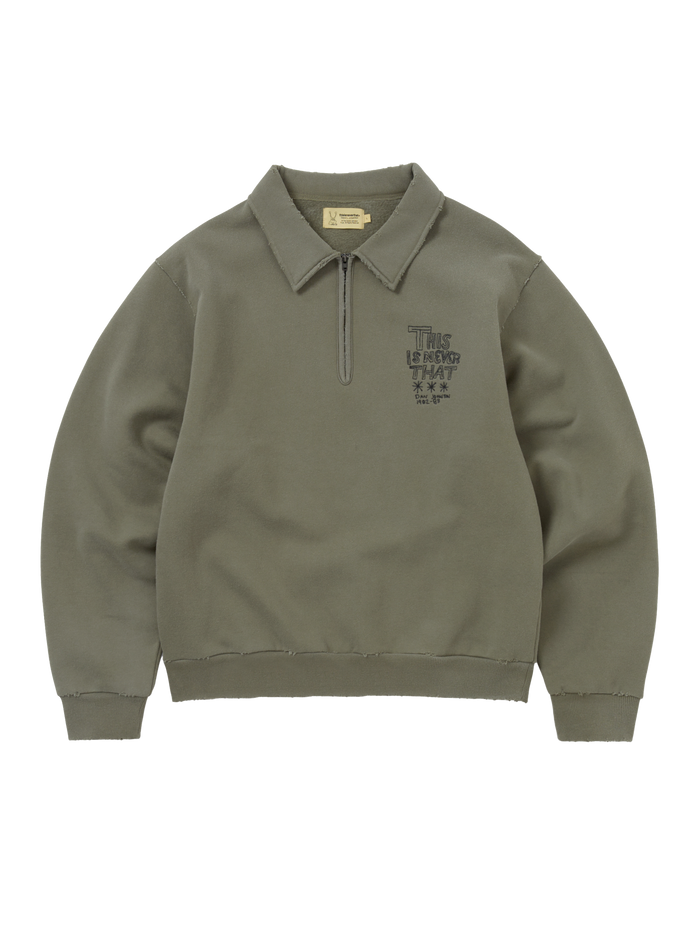 TNT Daniel Johnston H.Y.L.A. Half Zip Sweatshirt