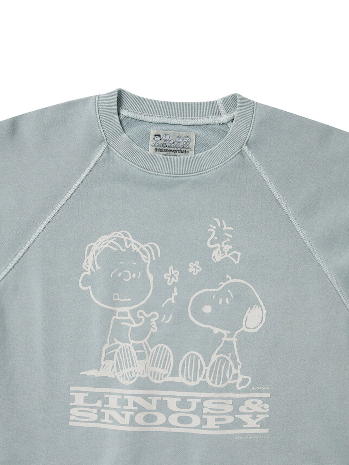 TNT PEANUTS Faded Crewneck