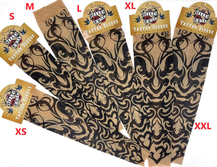 Tribal Single Tattoo Mesh Sleeve