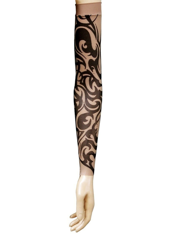 Tribal Single Tattoo Mesh Sleeve