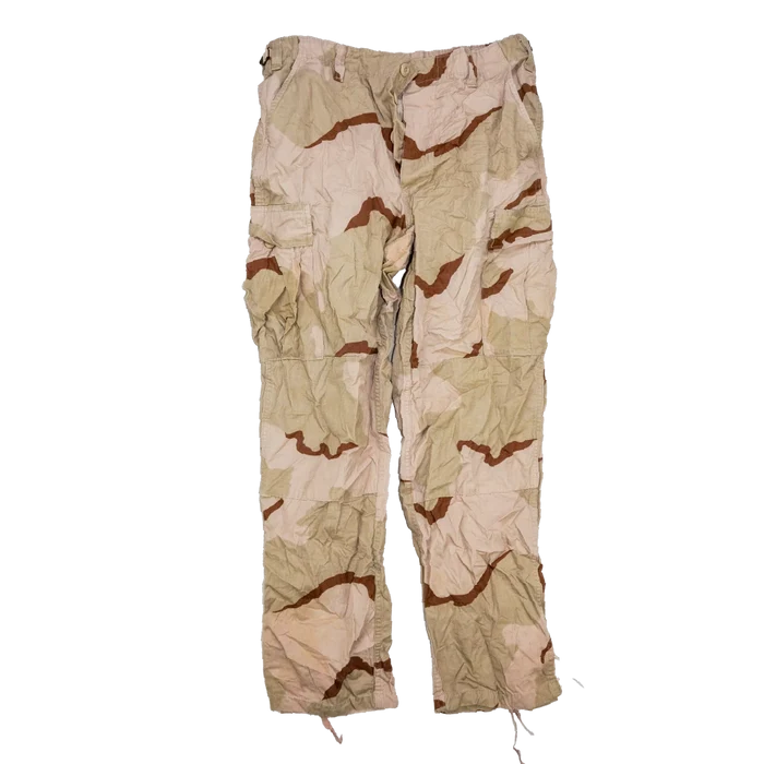 Tru-Spec 3 Colour Desert Ripstop BDU Trousers - Medium Short - Tru-Spec - Combat Trousers