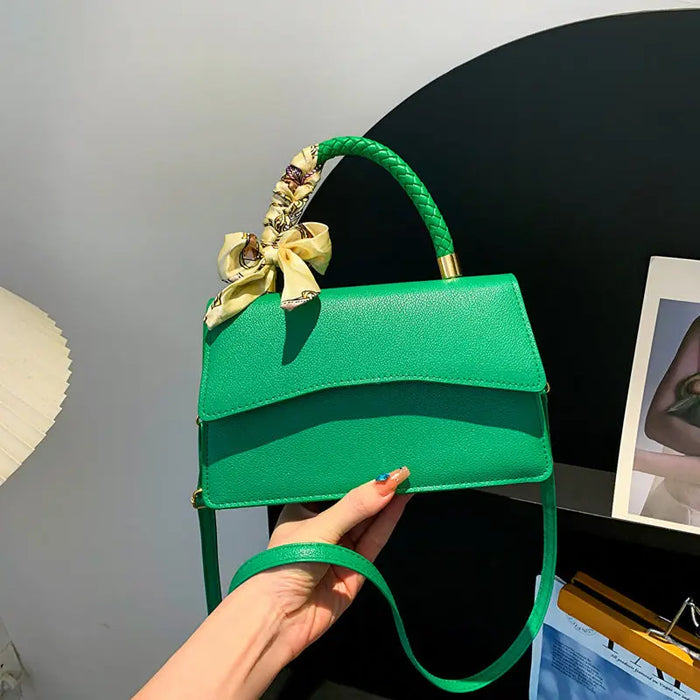 Twilly Scarf-embellished Handbags fashionnsio