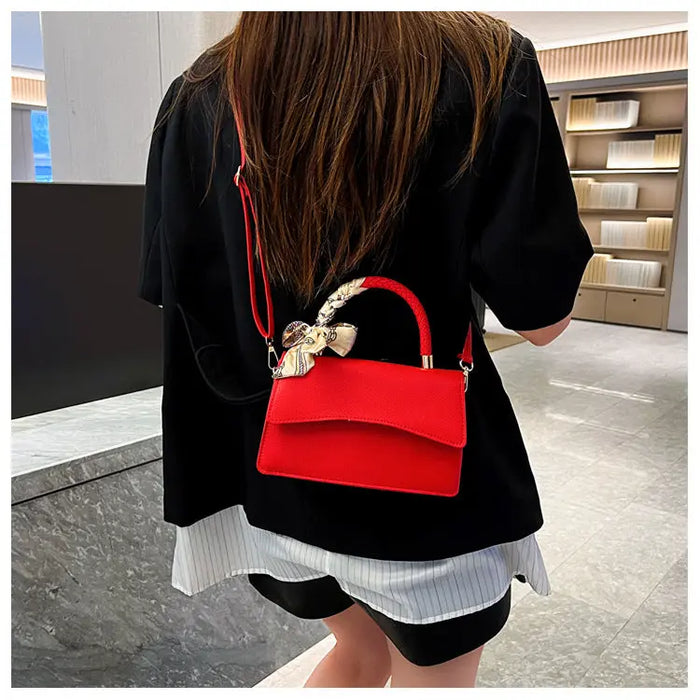 Twilly Scarf-embellished Handbags fashionnsio