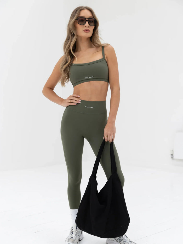 Ultimate Sports Bra - Khaki Green