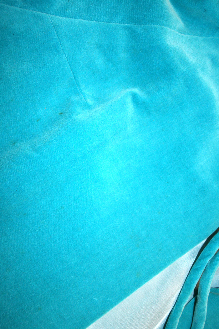 Unbranded Blue Velvet Opera Coat image 5