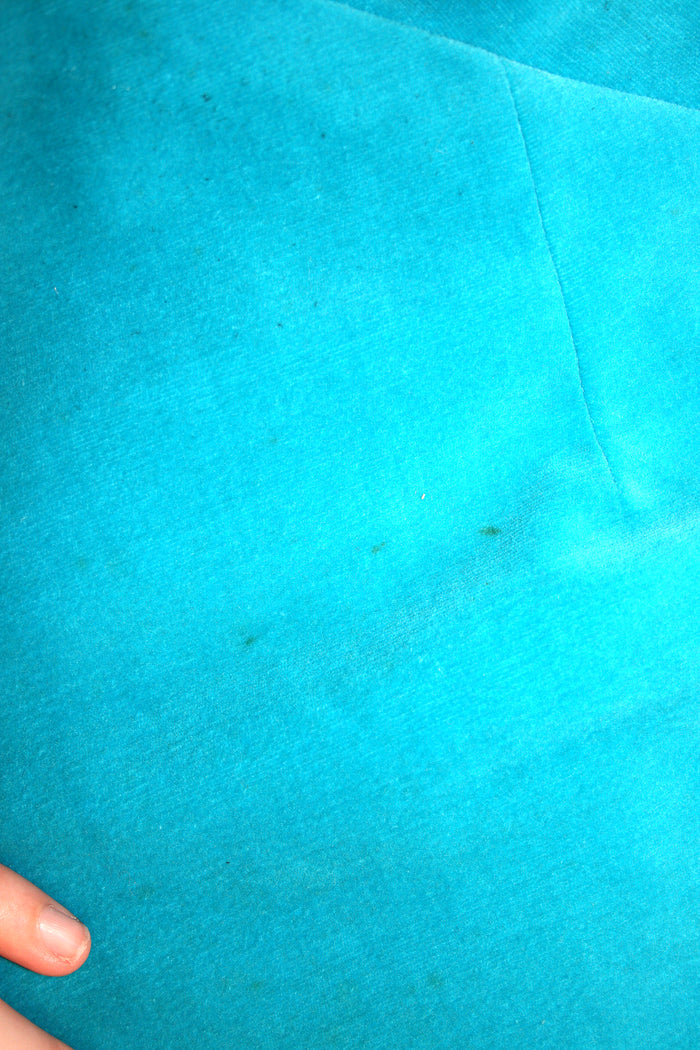 Unbranded Blue Velvet Opera Coat image 6