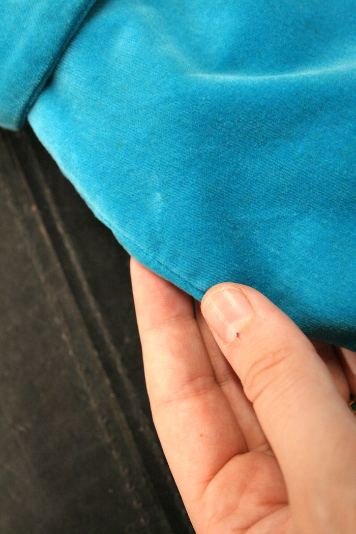 Unbranded Blue Velvet Opera Coat image 7
