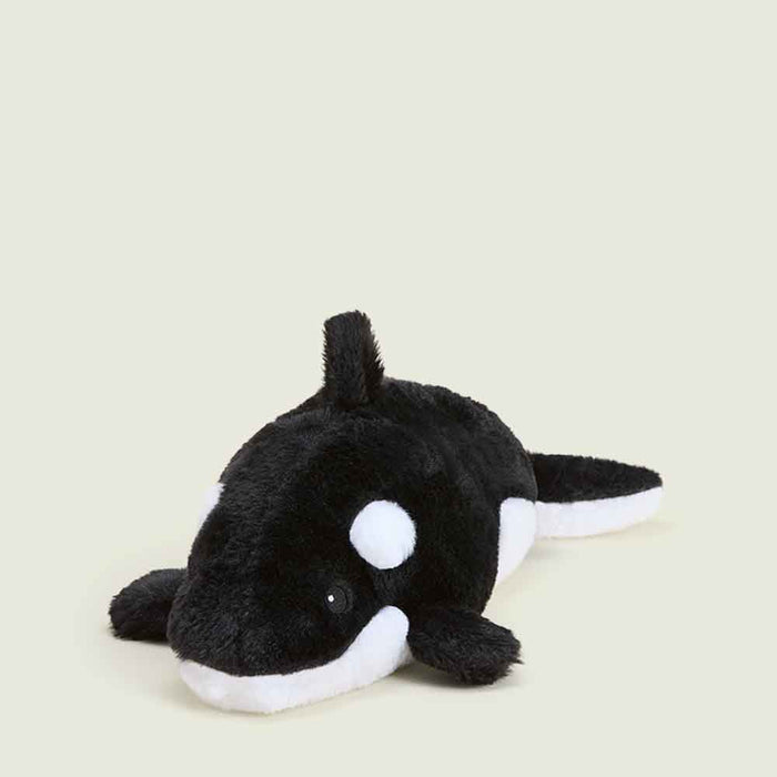 Orca Warmies plush front view