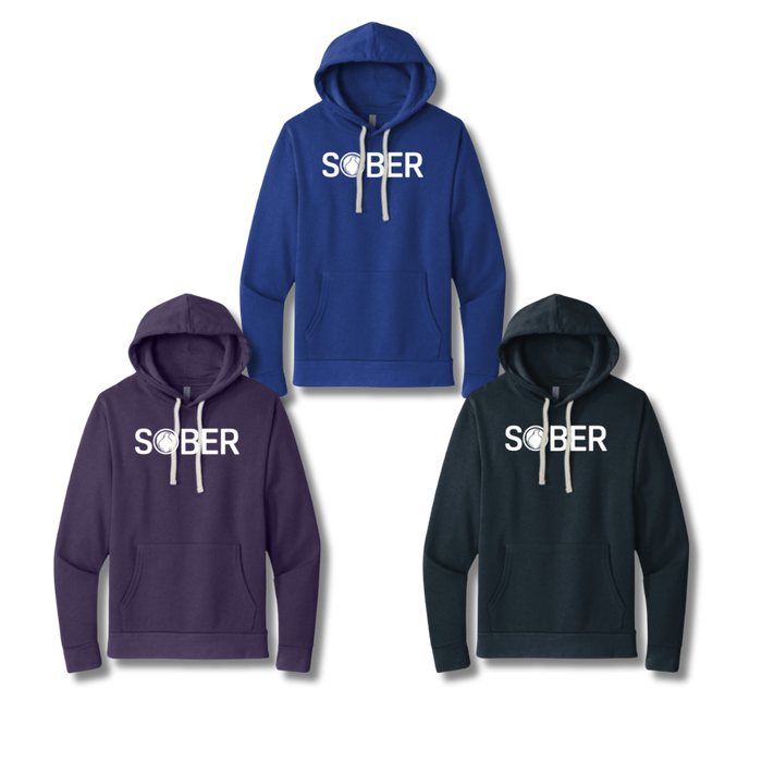 Unisex SOBER Hoodie (Available in 3 new colors) - On Sale