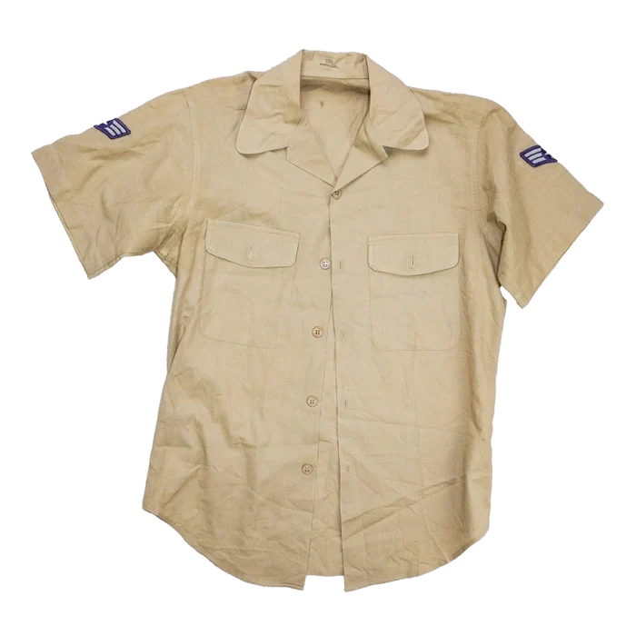 US Air Force 1960s Khaki Short Sleeve Shirt - Small, Item 3 - US Air Force Surplus - Service Shirts