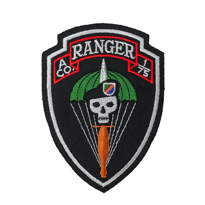 US Army A Company, 1st battalion, 75th Ranger Regiment Patch - Army & Outdoors - Flags, Badges & Insignia