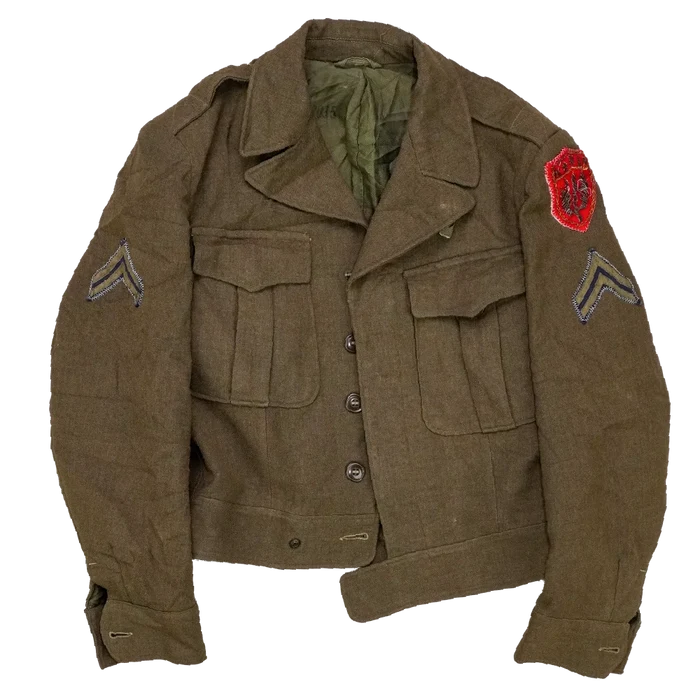 US Army M1946 Korean War SCARWAF Ike Jacket - 36R, Small - US Army Surplus - Field Jackets
