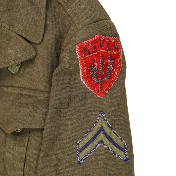 US Army M1946 Korean War SCARWAF Ike Jacket - 36R, Small - US Army Surplus - Field Jackets