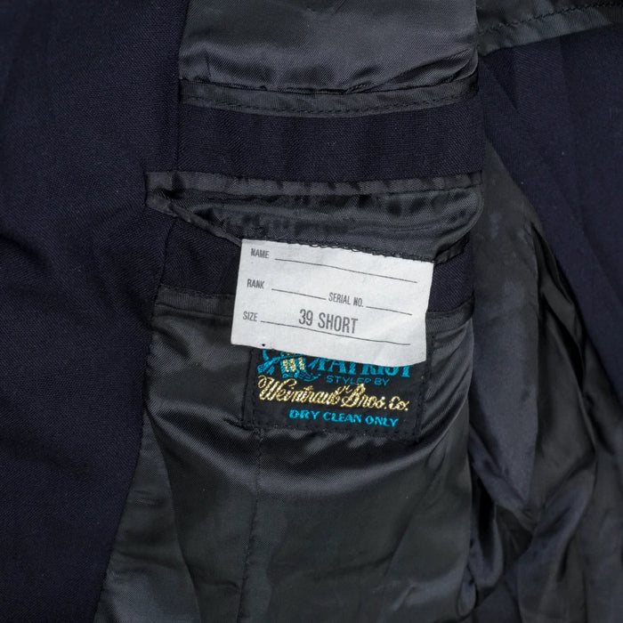 US Army Officers Black Service Dress Jacket - 39S, Medium - US Army Surplus - Dress Jackets