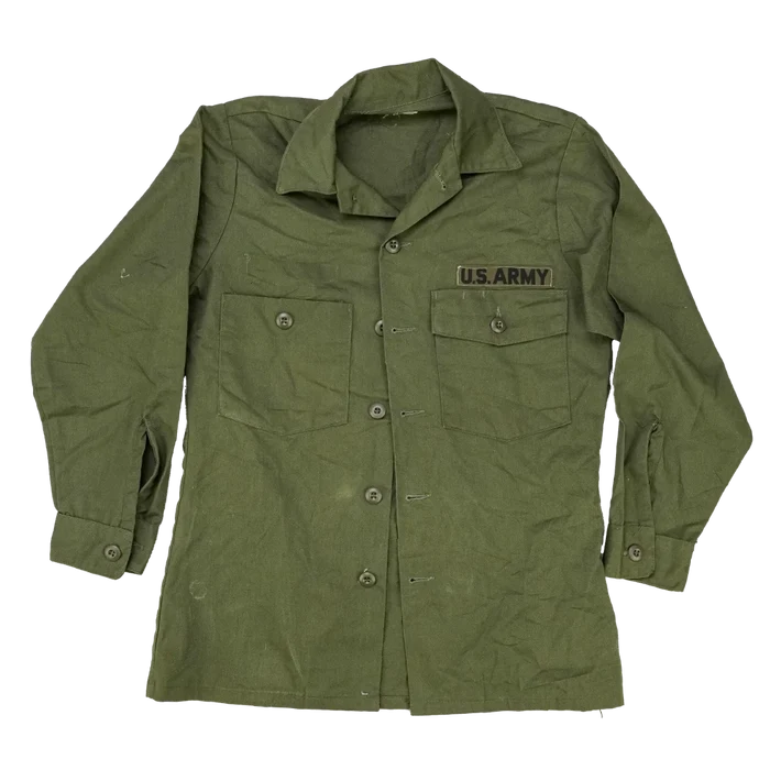 US Army OG-507 Utility Shirt - 14.5x31, Small - US Army Surplus - Field Shirts