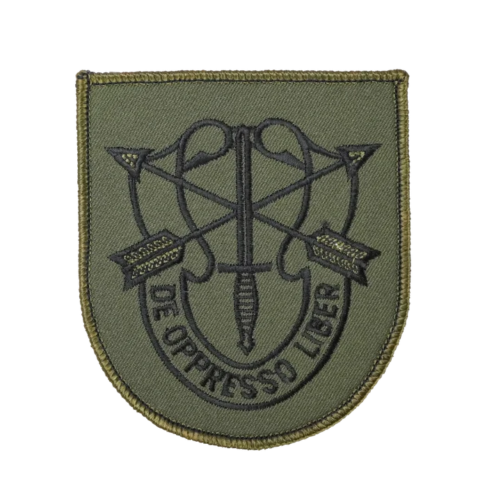 US Army Special Forces "De Oppresso Liber" Subdued Patch - Army & Outdoors - Flags, Badges & Insignia