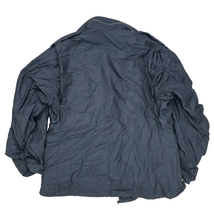 US Made Alpha Industries Black M65 Field Jacket - Large Regular - Army & Outdoors - Field Jackets
