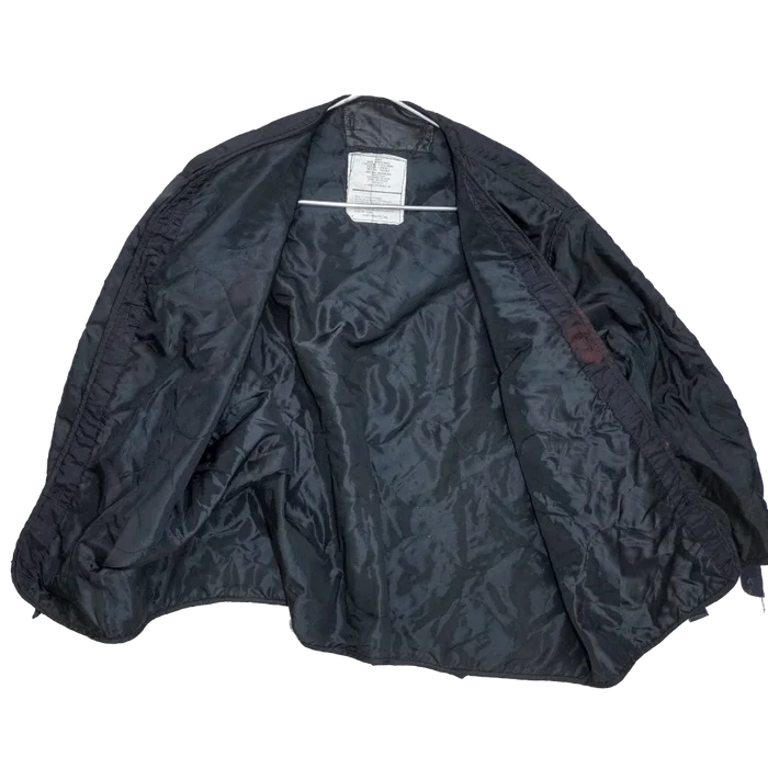 US Made Black M65 Field Jacket Liner - Large - Army & Outdoors - Jacket Liner
