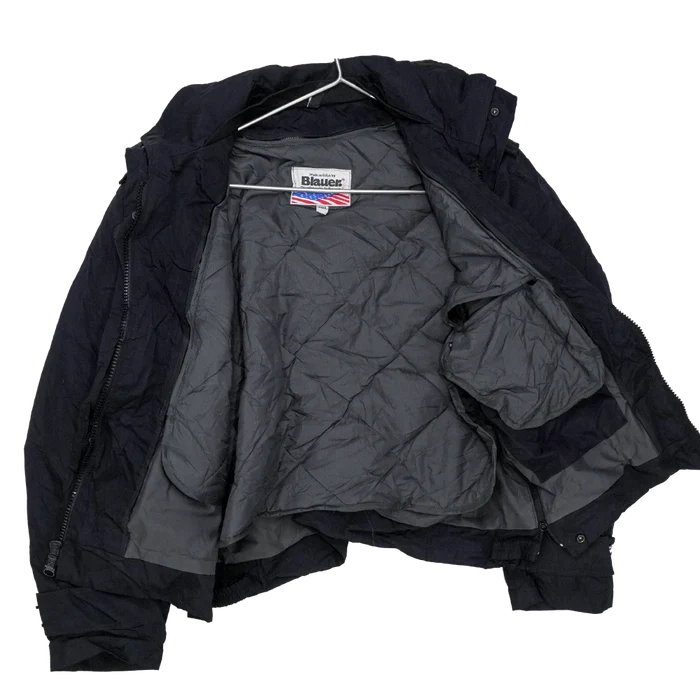 US Made Blauer Black Linerd Duty Jacket - 46L, XLarge - Army & Outdoors - Field Jackets