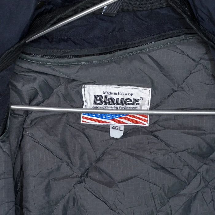 US Made Blauer Black Linerd Duty Jacket - 46L, XLarge - Army & Outdoors - Field Jackets
