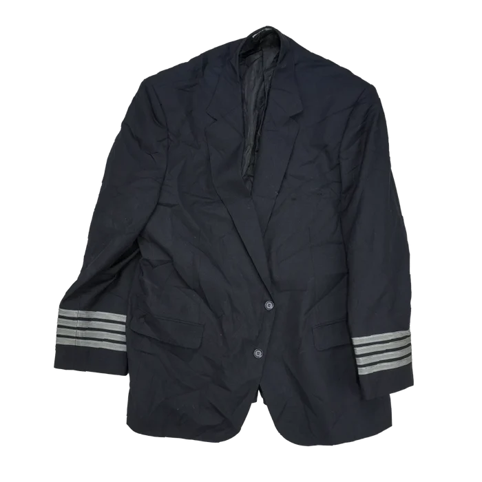 US Made Commerical Pilot Captains Uniform Jacket - 50R, 2XLarge - Army & Outdoors - Dress Jackets