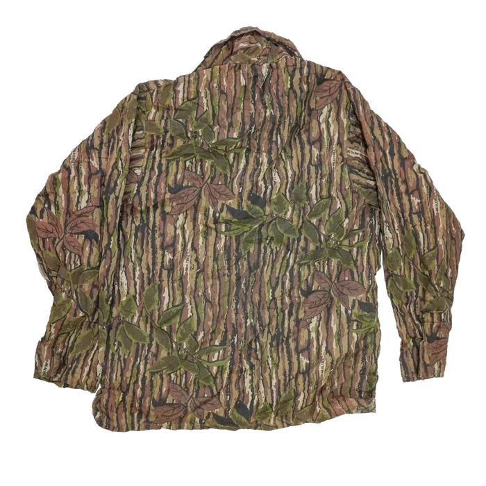US Made SafTbak Realtree Hunting Shirt - Medium - Army & Outdoors - Basic Shirts