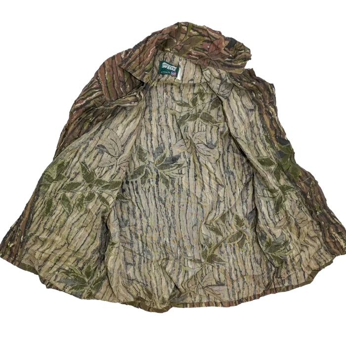 US Made SafTbak Realtree Hunting Shirt - Medium - Army & Outdoors - Basic Shirts