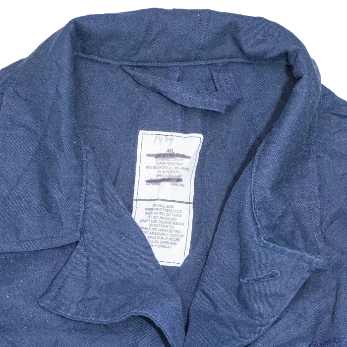 US Navy Blue Utility Coveralls - 48L, XLarge - US Navy Surplus - Overalls